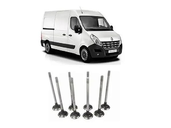 Válvula de Cabeçote Renault Master 2.3 16V - 2014 até 2022 - 132012274R