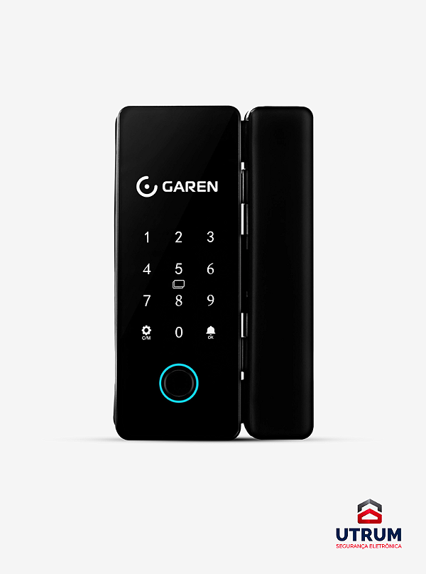 Fechadura Smart Para Portas De Vidro