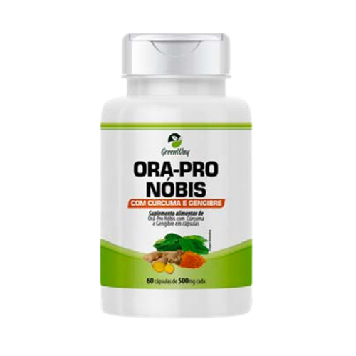 ORA PRO NÓBIS + CURCUMA + GENGIBRE 500mg