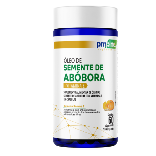 ÓLEO DE SEMENTE DE ABOBORA VITAMINAS E 1.340mg
