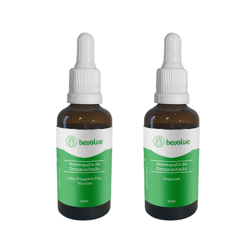 Kit Homeopatia de Desparasitação (infantil)