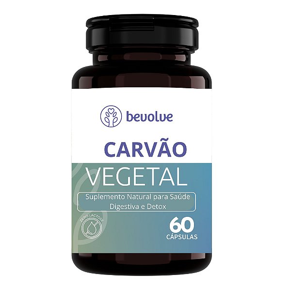 CARVÃO VEGETAL ATIVADO - 60 Cápsulas