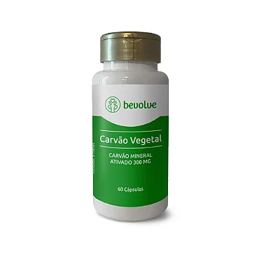 CARVÃO VEGETAL ATIVADO - 60 Cápsulas