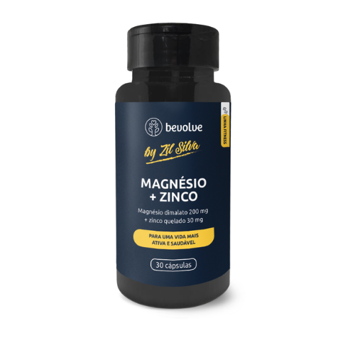 MAGNESIO + ZINCO - 30 Cápsulas - Zil Silva