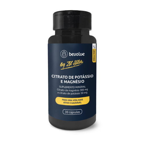 CITRATO DE POTASSIO + MAGNESIO - 60 Cápsulas - Zil Silva