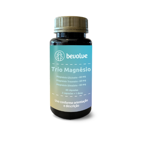 Trio de Magnésio - 60 mg (TDAH)
