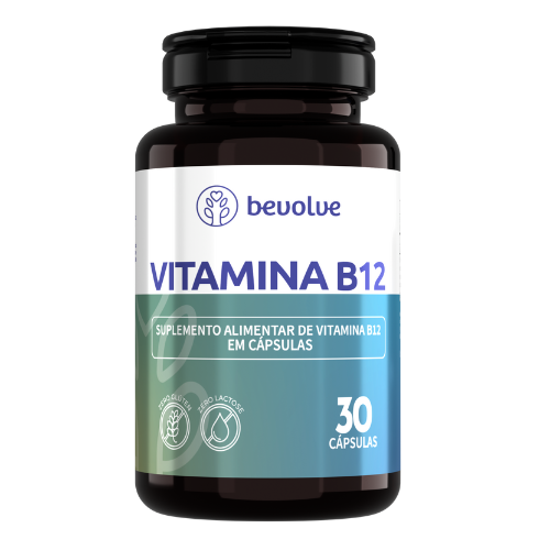 Vitaminas B12 - 30 cápsulas