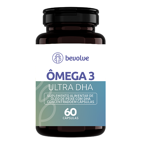 ÔMEGA 3 ULTRA DHA -BEVOLVE - 60 Cápsulas