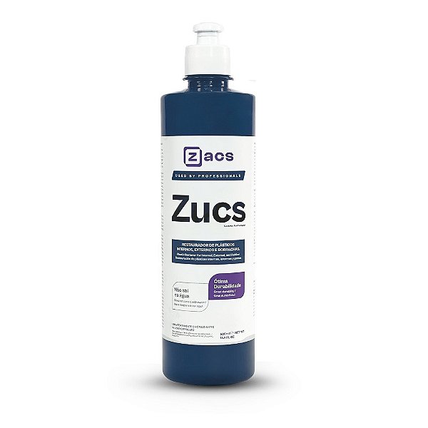 Zucs Restaurador de Plásticos 3 em 1 500ml Zacs