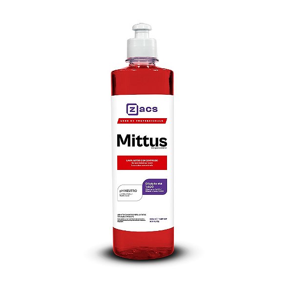 Mittus Detergente Automotivo 500ml Zacs