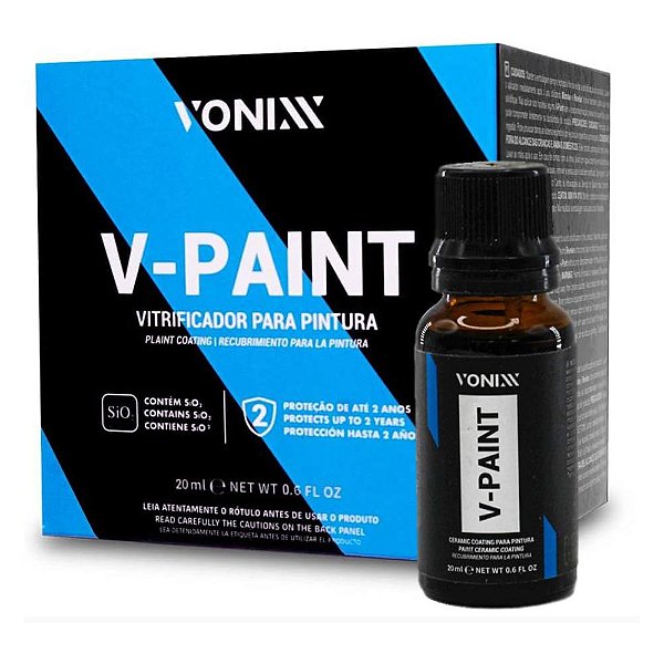 V-Paint Ceramic Coating Vitrificador Pintura 20ml Vonixx