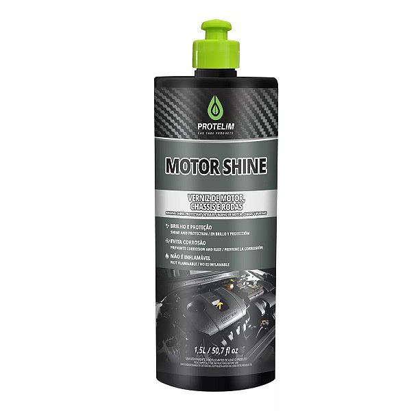 Motor Shine Verniz de Motor, Chassis e Rodas Protelim 1,5L