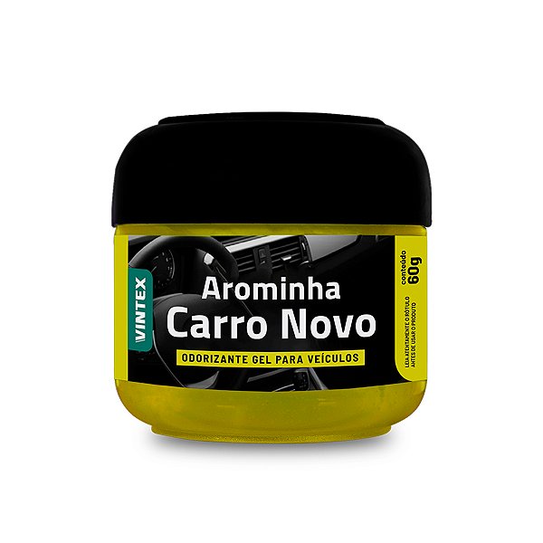 Arominha Gel Cheirinho De Carro Novo 60g Vintex