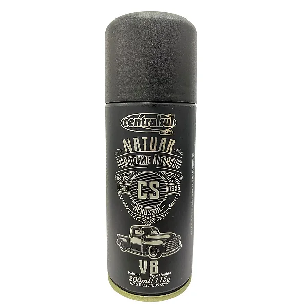 Aromatizante Automotivo Aerossol V8 200ml Centralsul