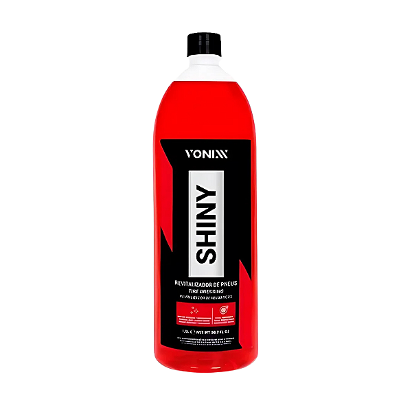 Shiny Revitalizador Pneu Pretinho Longa Duração 1,5L Vonixx