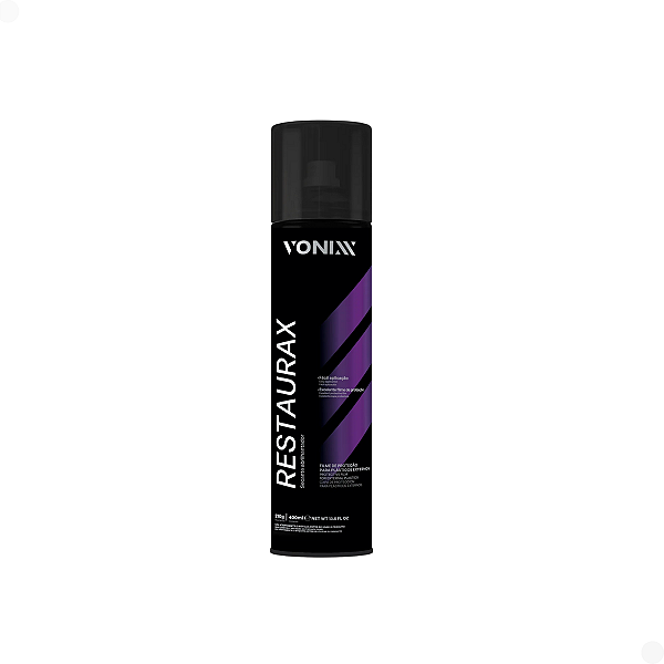 Restaurador Plástico Restaurax 400ml Vonixx Aerossol