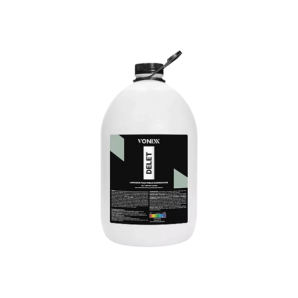 Limpador De Pneus  Plástico Borrachas Delet 5L Vonixx