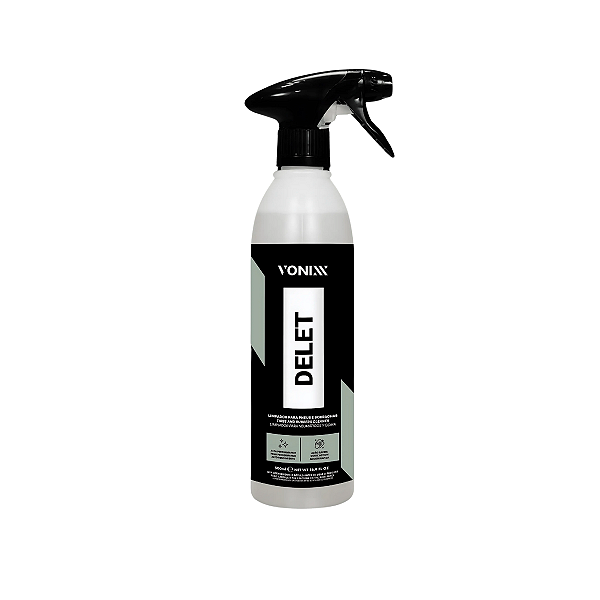 Limpador De Pneus  Plástico Borrachas Delet 500ml Vonixx
