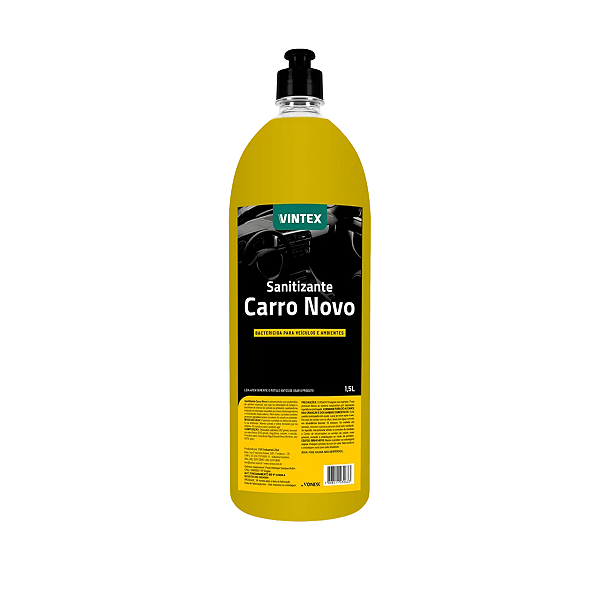 Aromatizante Sanitizante Cheirinho Carro Novo Vintex 1,5l