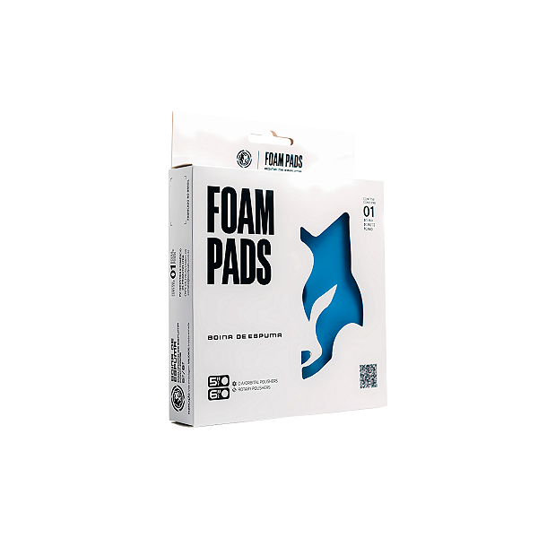 Boina De Espuma Soft Pad Celeste 5" Polegada - 5,25 Wolf Pads
