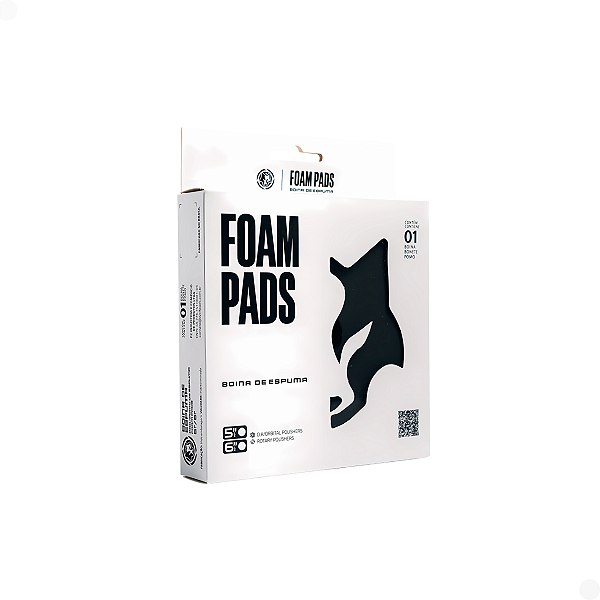 Boina De Espuma Soft Pad Preta 5" Polegadas - 5,25 Wolf Pads