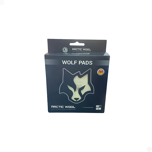 Boina De Lã Arctic Wool C/ Inteface Wolf Pads 133m 5,25 5 Pol