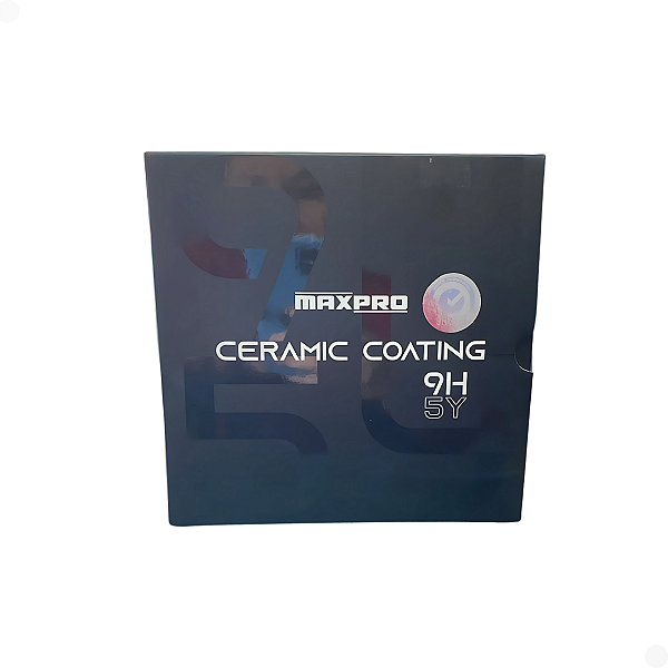 Kit Vitrificador Ceramic Coating 9h 5y Lançamento Maxpro