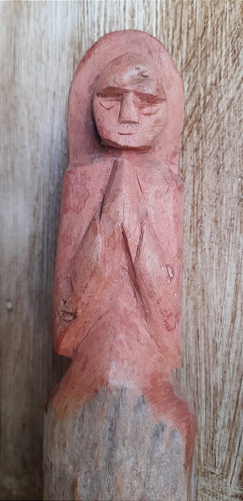 Escultura de rezadeira - Tam M