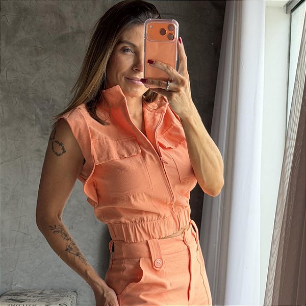 Colete Salmão Cargo