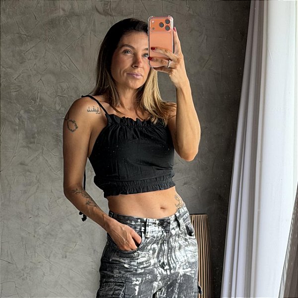 Cropped Alças Frente Unica