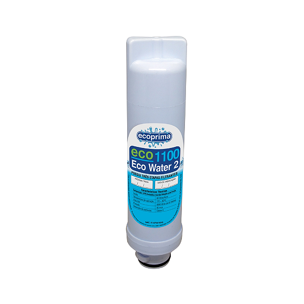 Refil Filtro para Purificador de Água Electrolux - PA21G, PA26G, PA31G, PE11B e PE11X