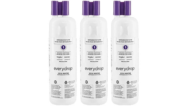 KIT 3 Filtro de Água Compatível Geladeira Brastemp Brs62c Brs70h Brs75b Brs80a