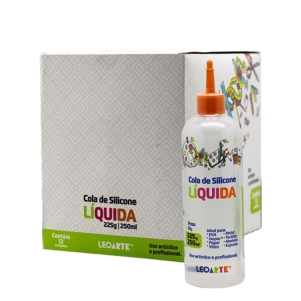 Cola De Silicone Liquida 250Ml Cx/12 Und