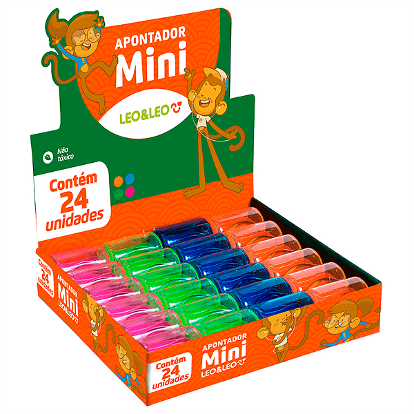 Apontador Mini C/Deposito Caixa C/24