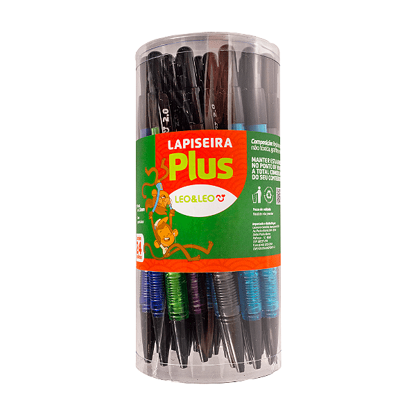 Lapiseira Plus 2.0 Pote C /24 Und