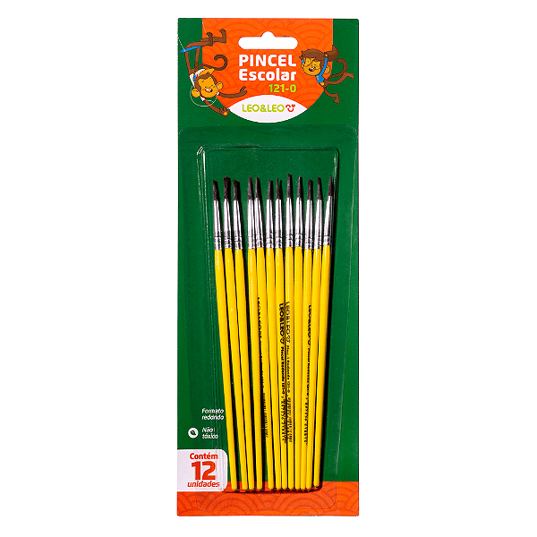 Pincel Escolar Redondo Ref.121-0 Pct/12
