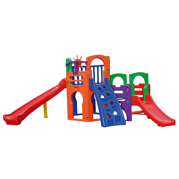 Multiplay Com Escalada Plastico Reforçado Brinquedo Infantil