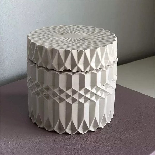 Molde Silicone Porta Joia Pote Cristal M520