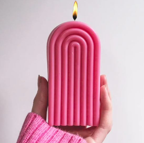 Molde Silicone Vela Arco Sabonete Decoração M506
