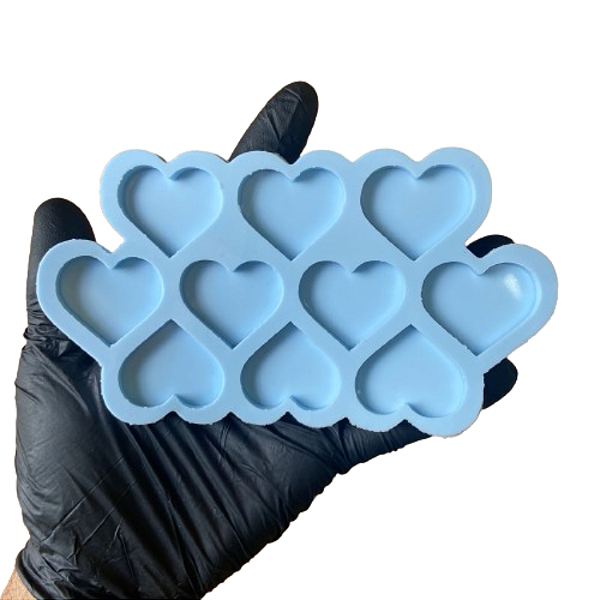 Molde Silicone Coração 3,5x3cm Resina M90