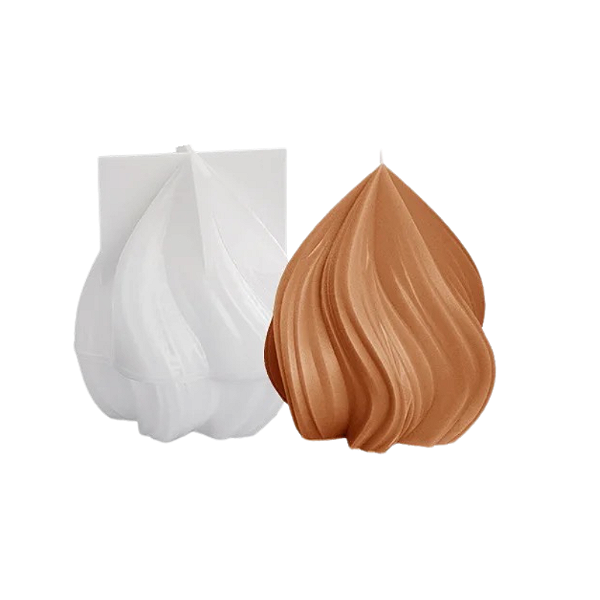 Molde Silicone Vela Glacê Grande Sabonete M6