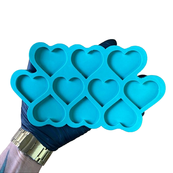 Molde Silicone Coração 4cm Resina 10 Cav M81