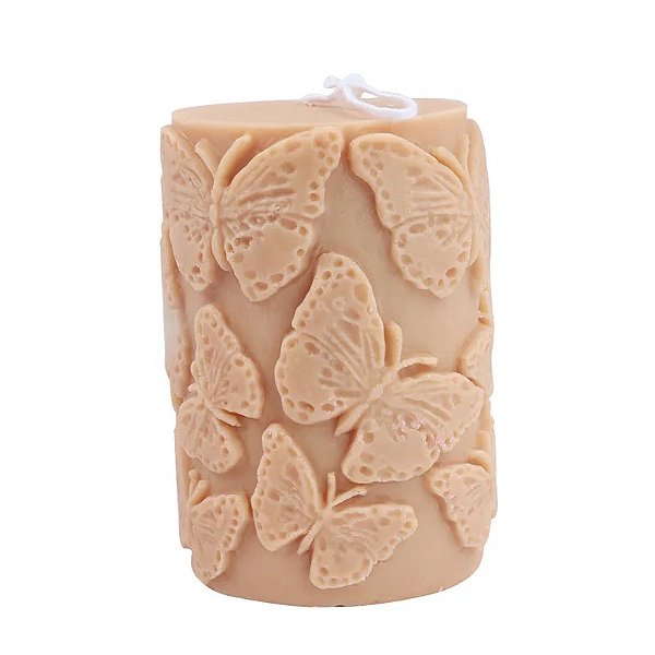Molde Silicone Vela Borboleta Sabonete Resina Decoração M3