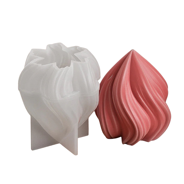 Molde Silicone Vela Glacê Pequena Sabonete Decoração M5