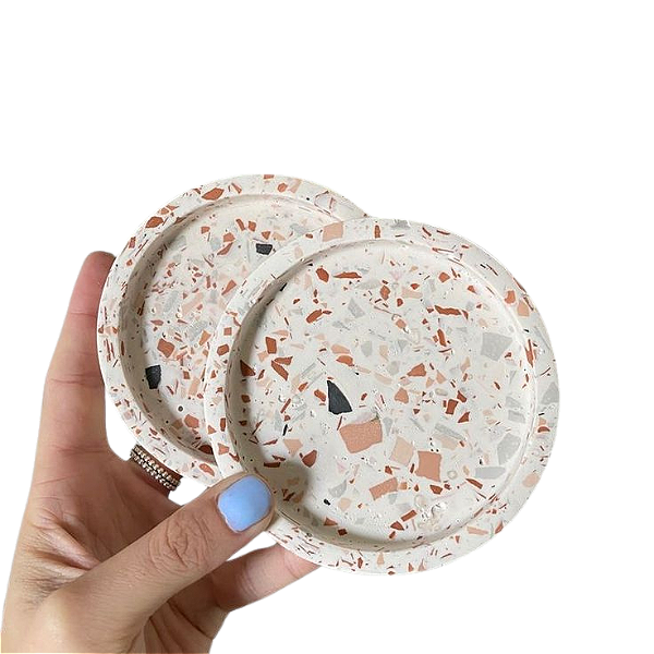 Molde Silicone Porta Copo Bandeja P Resina Gesso Cimento