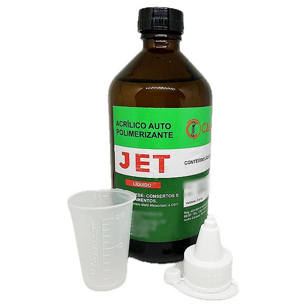 Resina Acrílica Auto Liquido 250ml Jet Clássico
