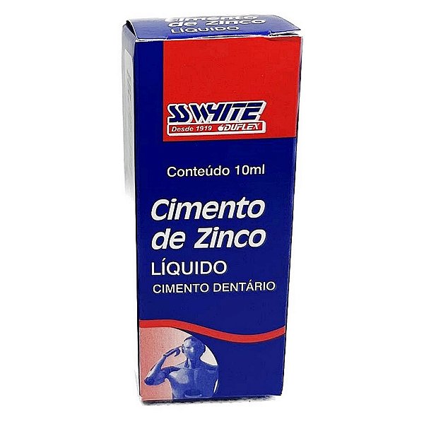 Cimento de Zinco Líquido 10ml SSWHITE