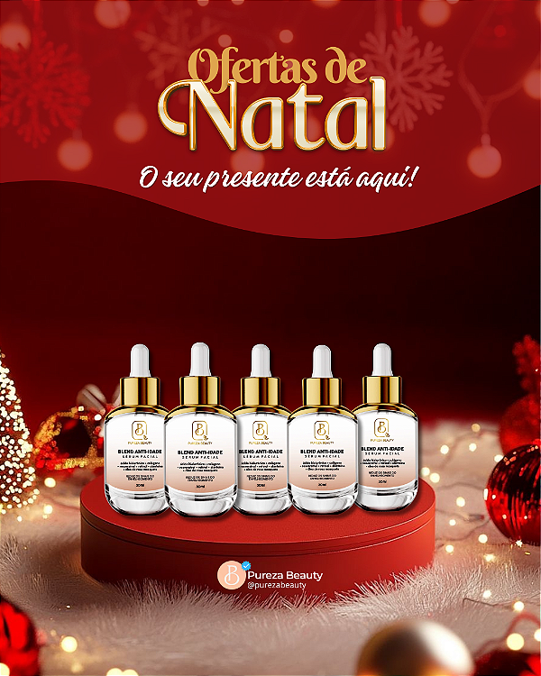 Sérum Anti-idade Pureza Beauty – Leve 5, Pague 3