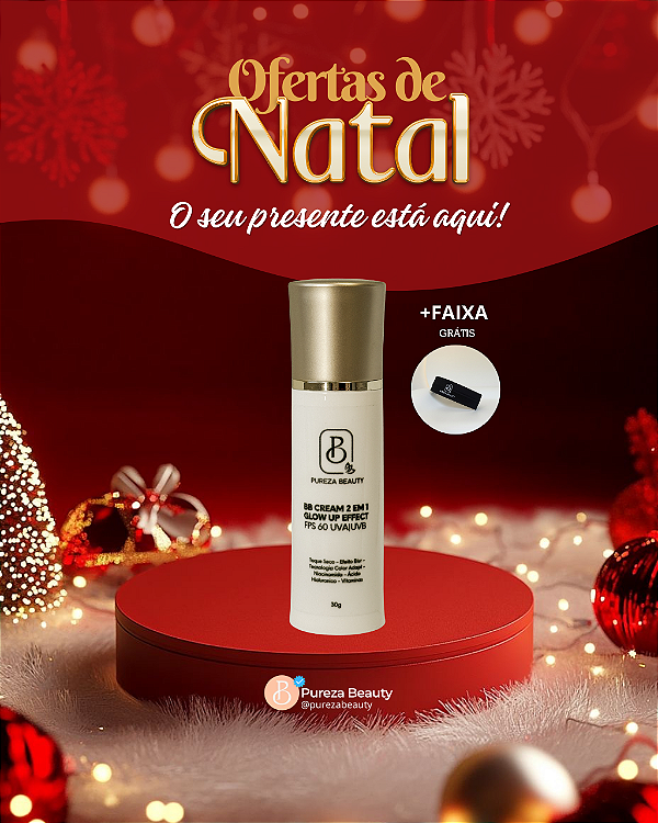 BB Cream 2 em 1 Grow Up Effect FPS 60 – Pureza Beauty