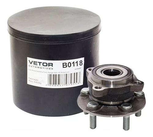 Cubo De Roda Dianteira C/ Abs Subaru Forester 2.0 2003 04...